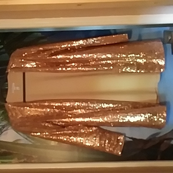 Isaac Mizrahi Sequin Cardigan champagne - Picture 2 of 9